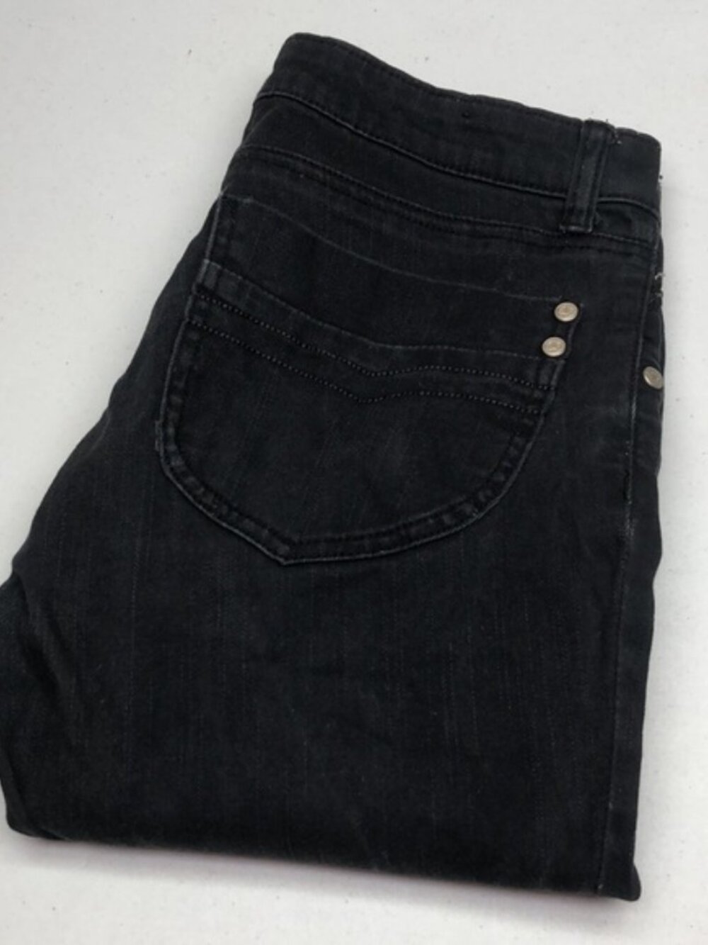 CANDY COUTURE BLACK ANKLE SKINNY JEANS 5/28x24 ⭐️